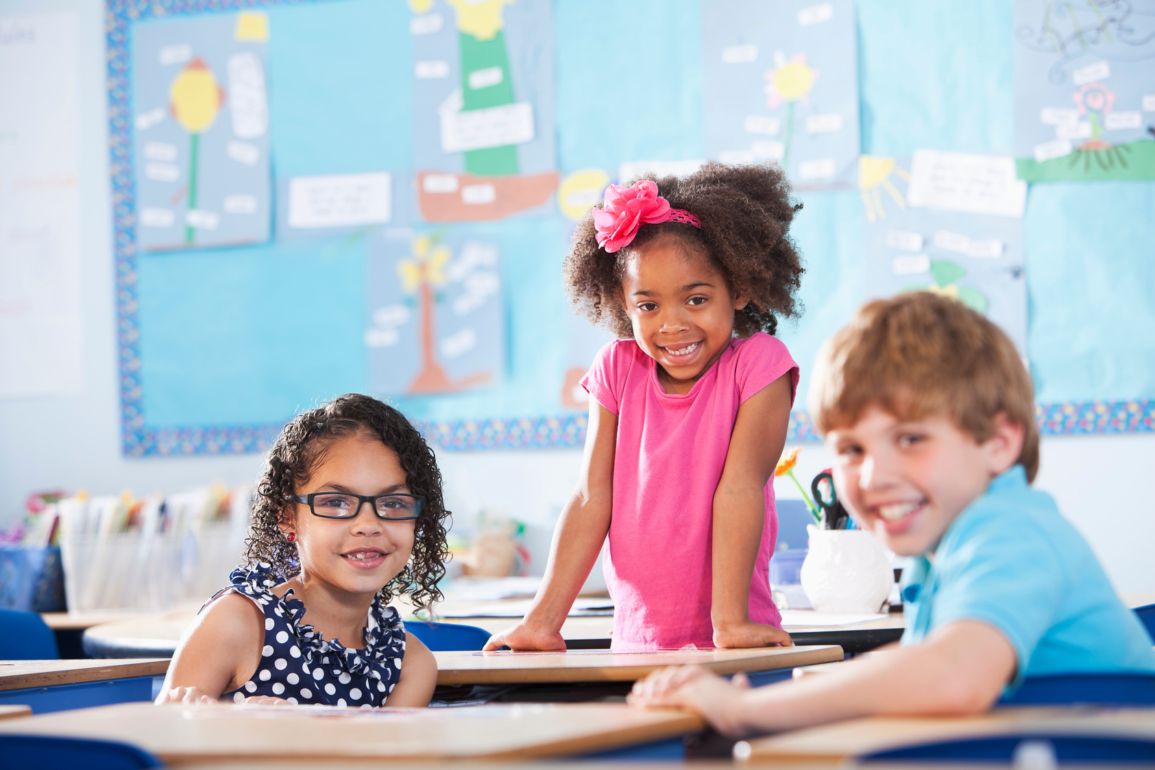Children in classroom
